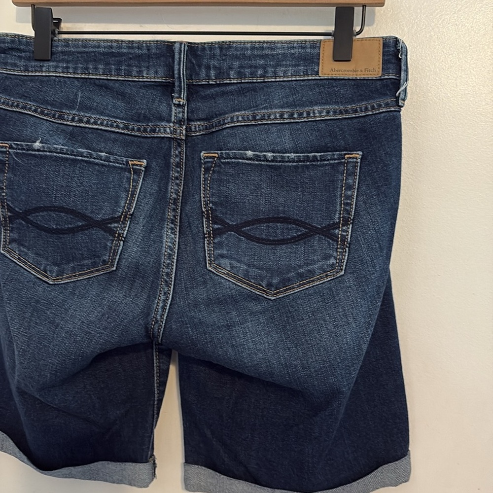 Abercrombie & Fitch Boy Short Denim Shorts 4 / 27 - Picture 7 of 8